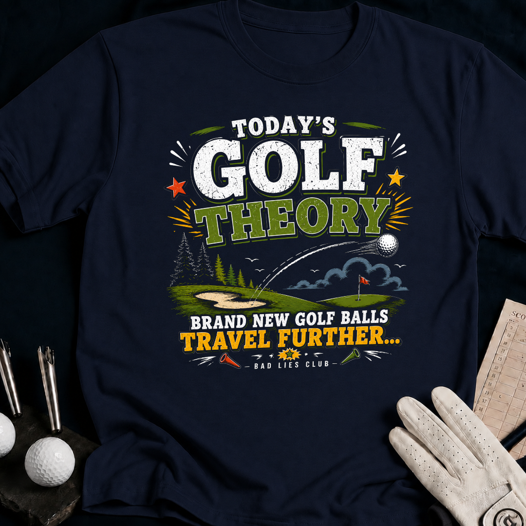 Todays Golf Theory, Brand New Golf Balls. - navy