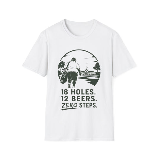 18 Holes. 12 Beers. Zero Steps