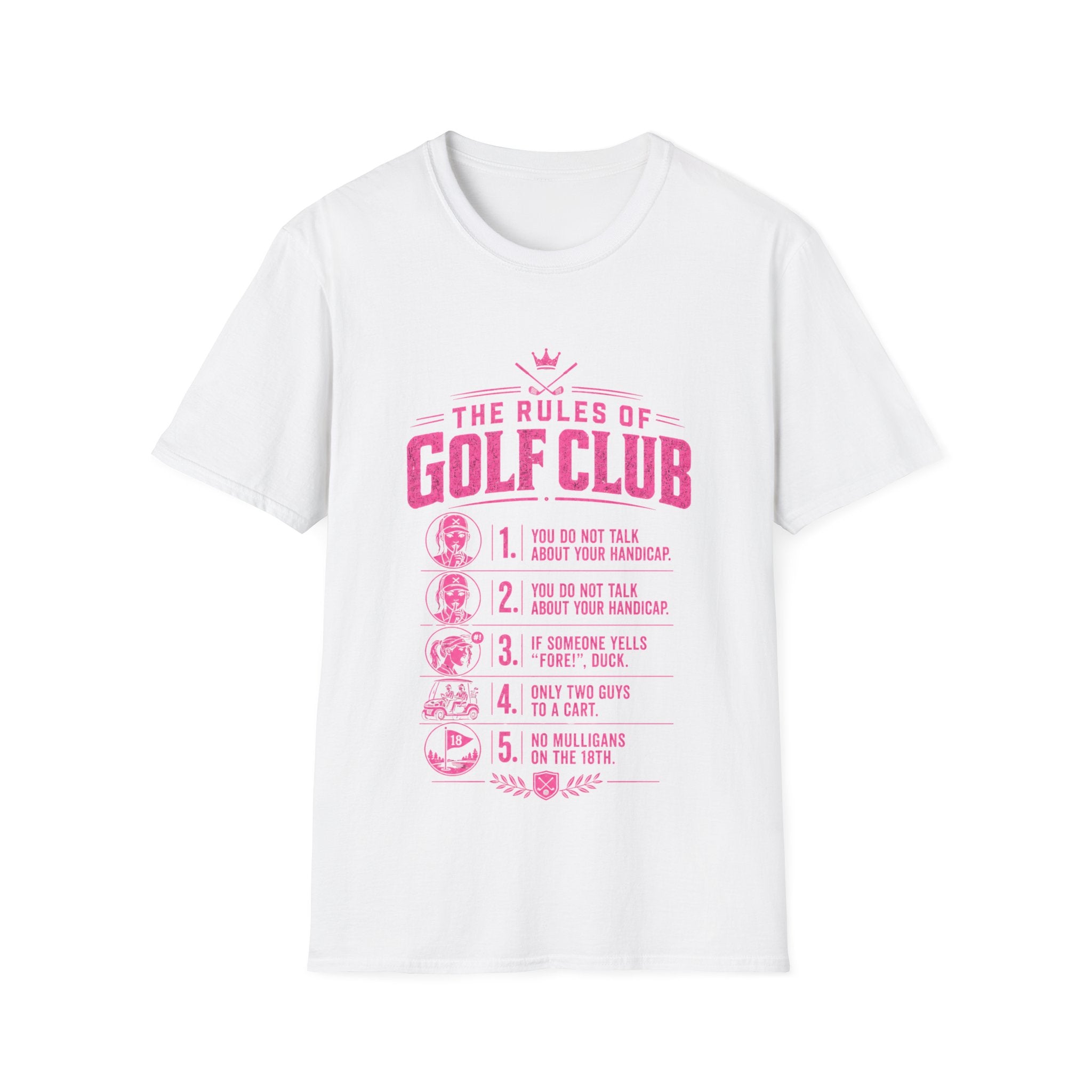 The Rules of Golf Club Pink