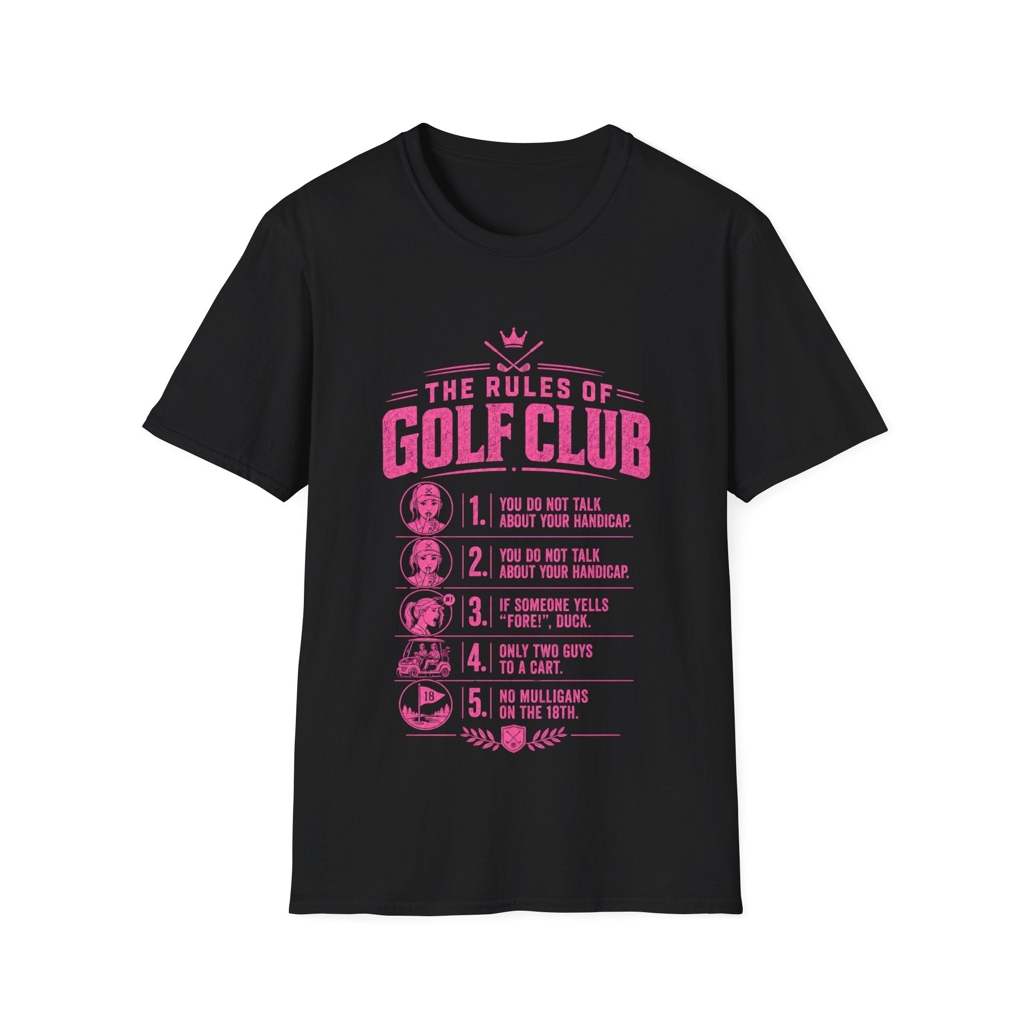 The Rules of Golf Club Pink