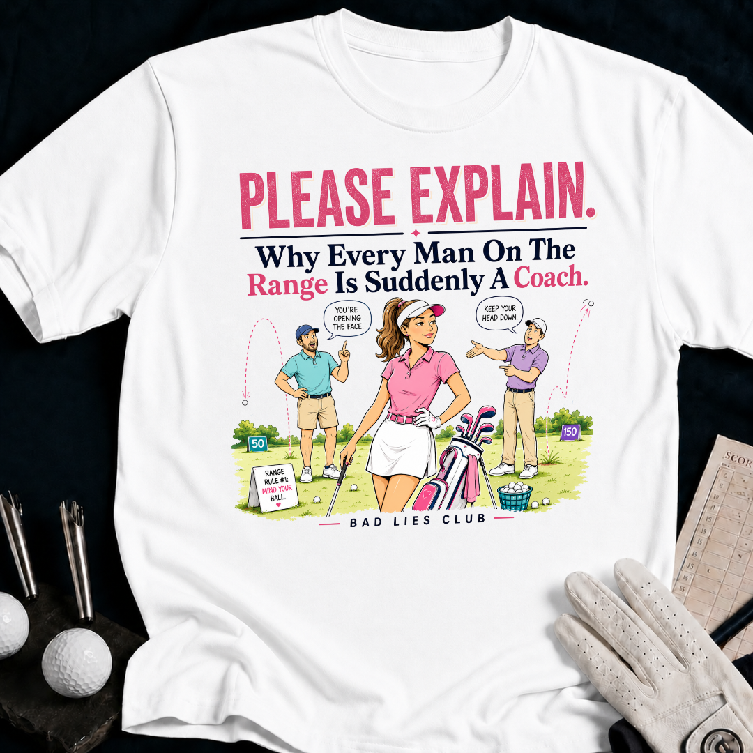 Please Explain Why Every Man On The Range Is - white