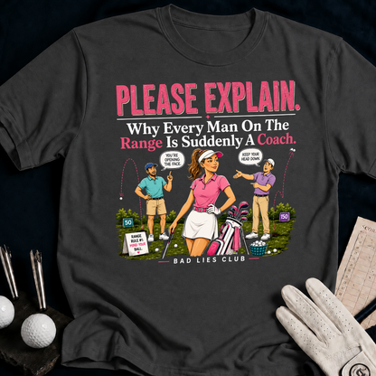 Please Explain Why Every Man On The Range Is - charcoal