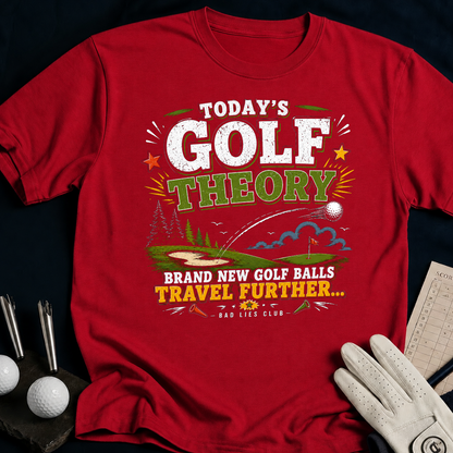Todays Golf Theory, Brand New Golf Balls. - antique_cherry_red