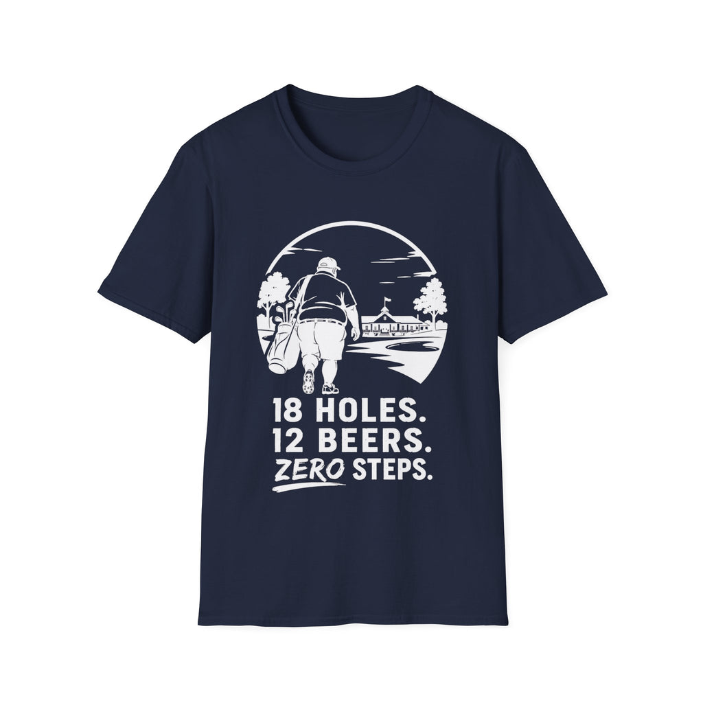 18 Holes. 12 Beers. Zero Steps