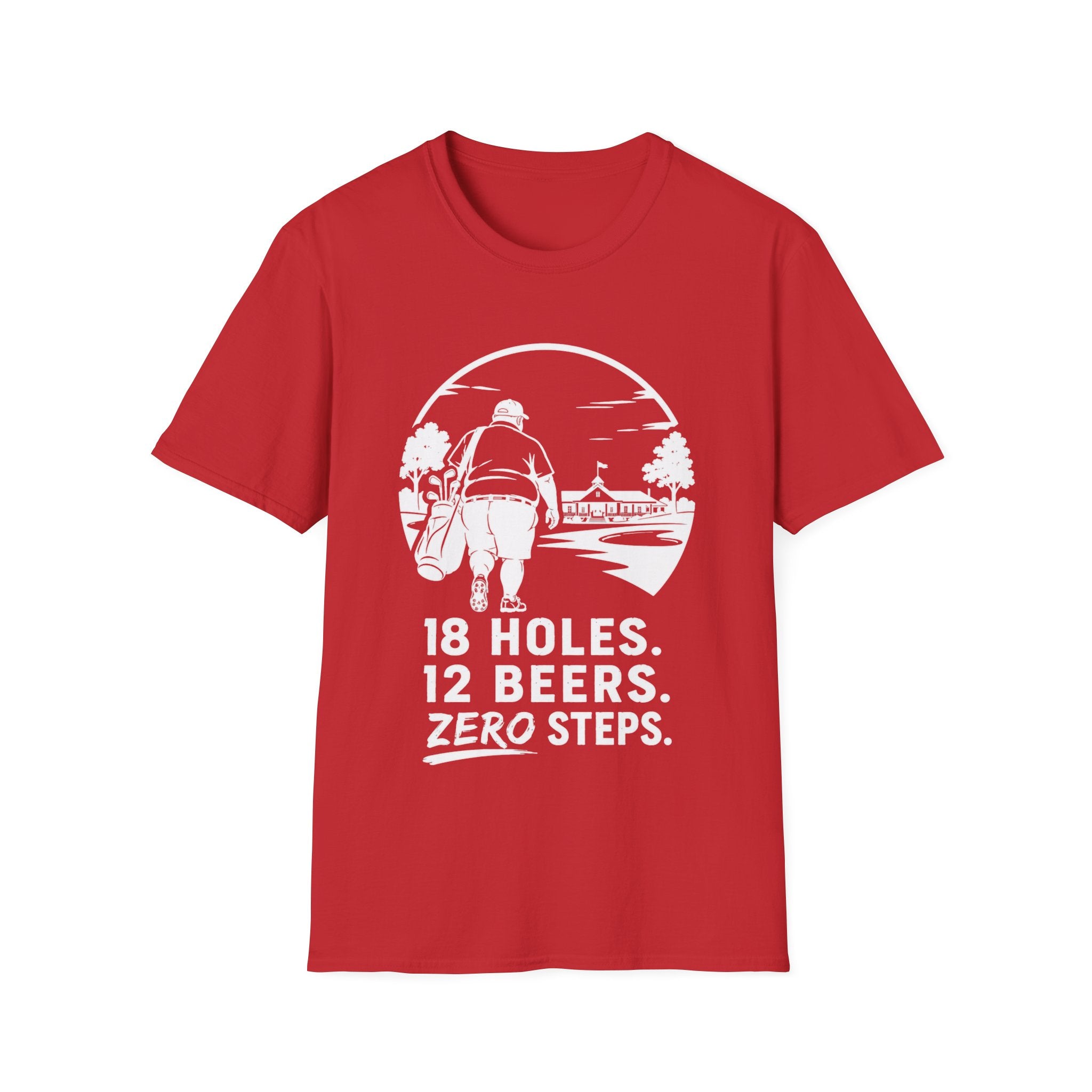 18 Holes. 12 Beers. Zero Steps