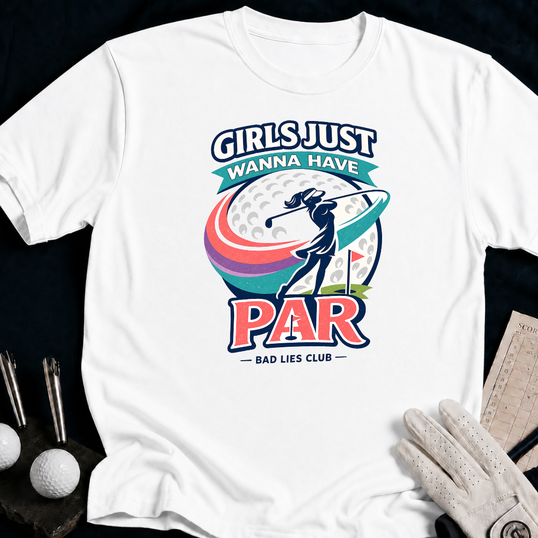 Girls Just Wanna Have Par. - white
