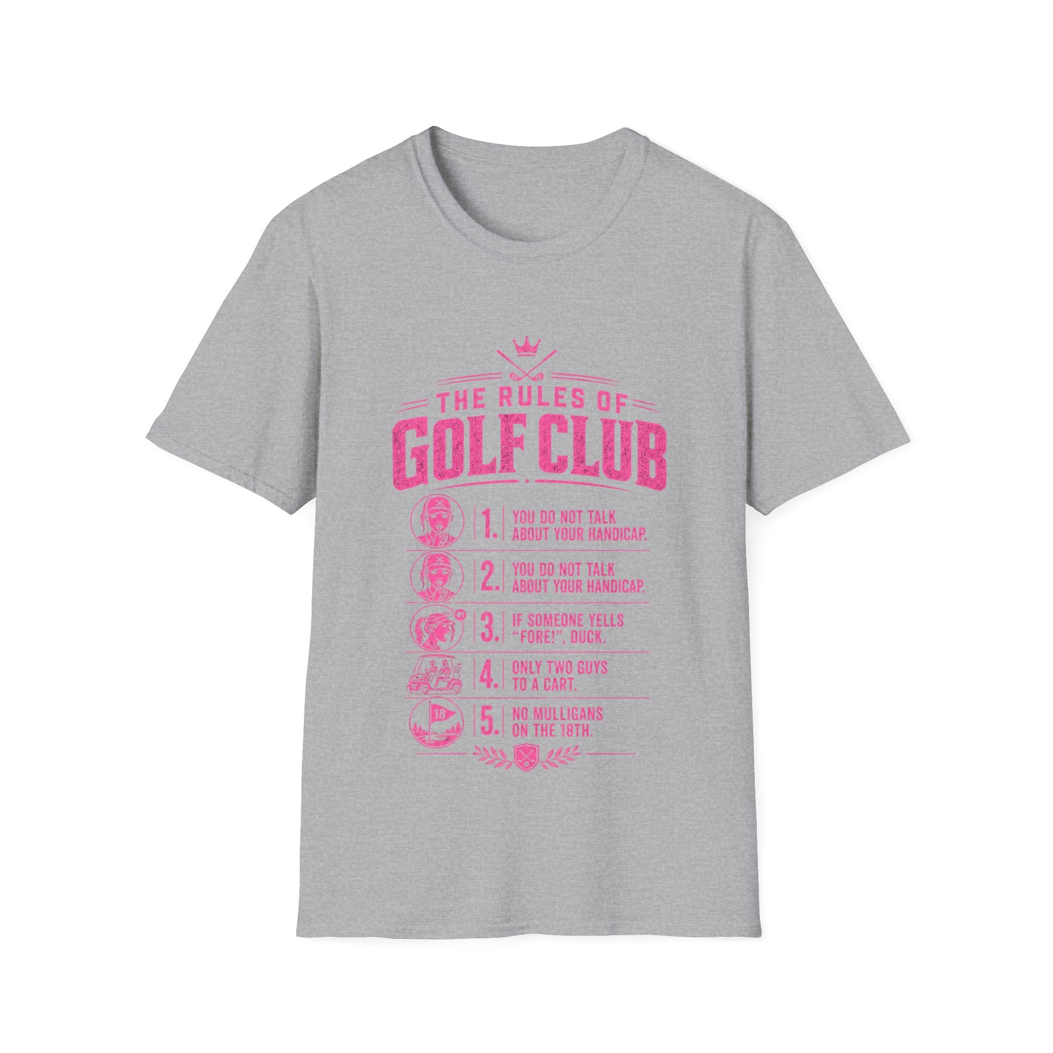 The Rules of Golf Club Pink