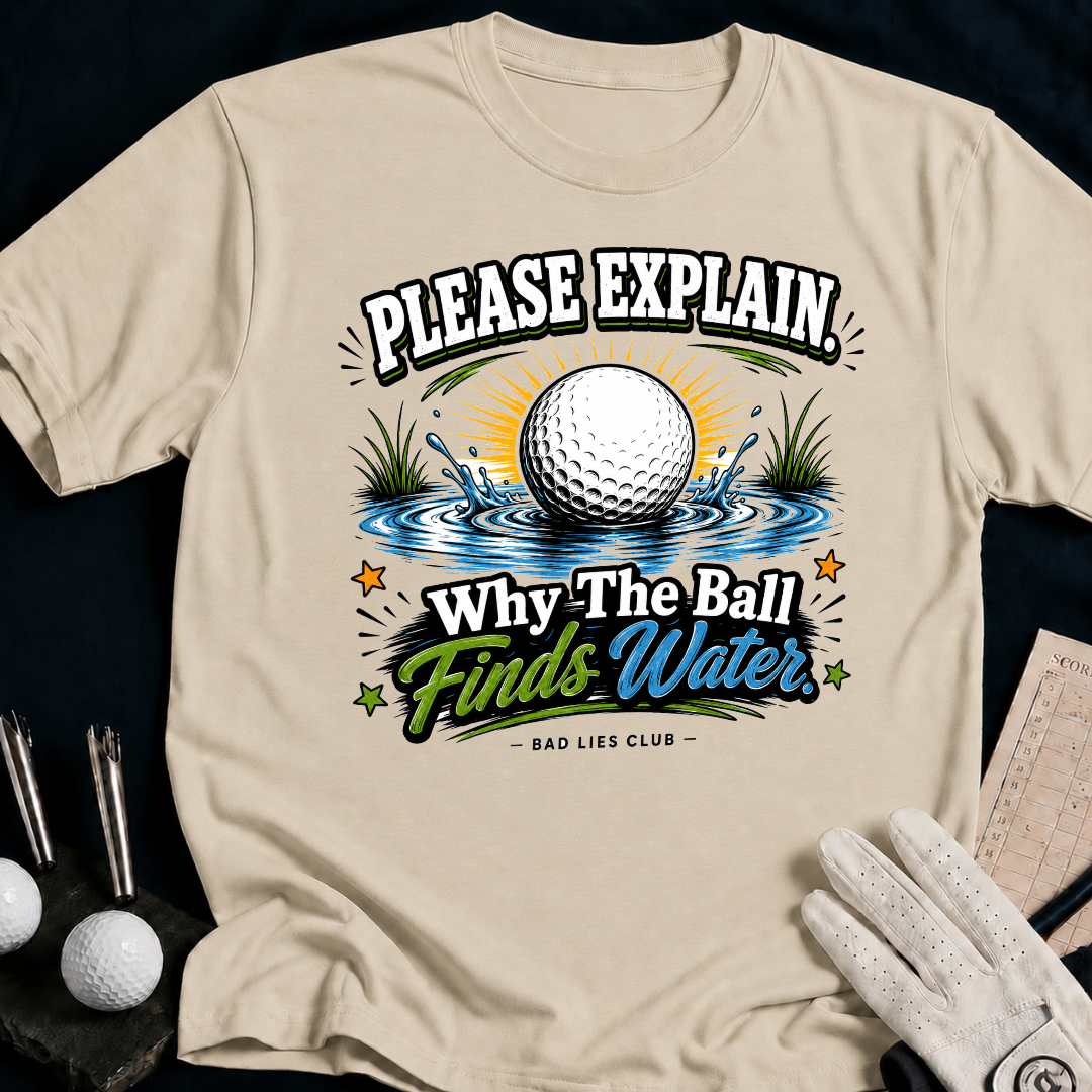 Please Explain. Why The Ball Finds Water. - sand