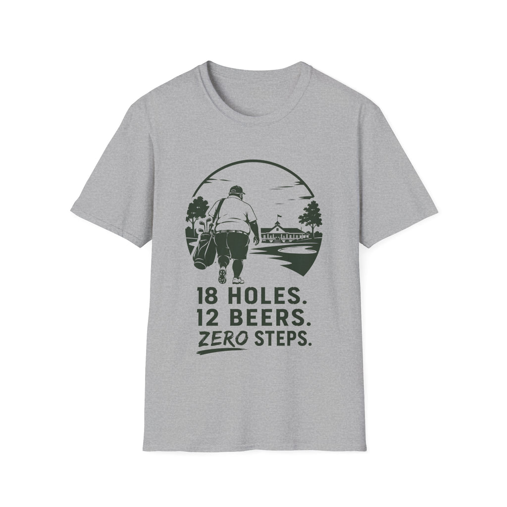 18 Holes. 12 Beers. Zero Steps