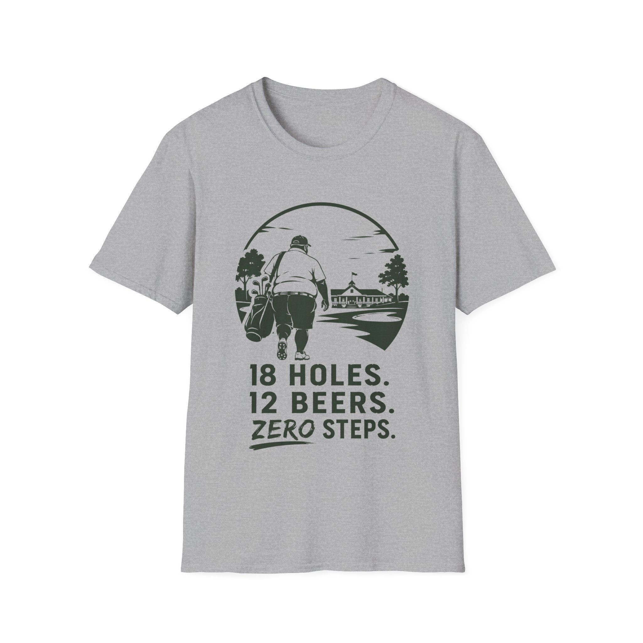 18 Holes. 12 Beers. Zero Steps