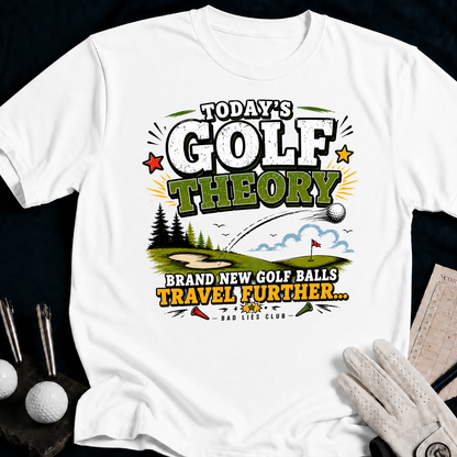 Todays Golf Theory, Brand New Golf Balls. - white