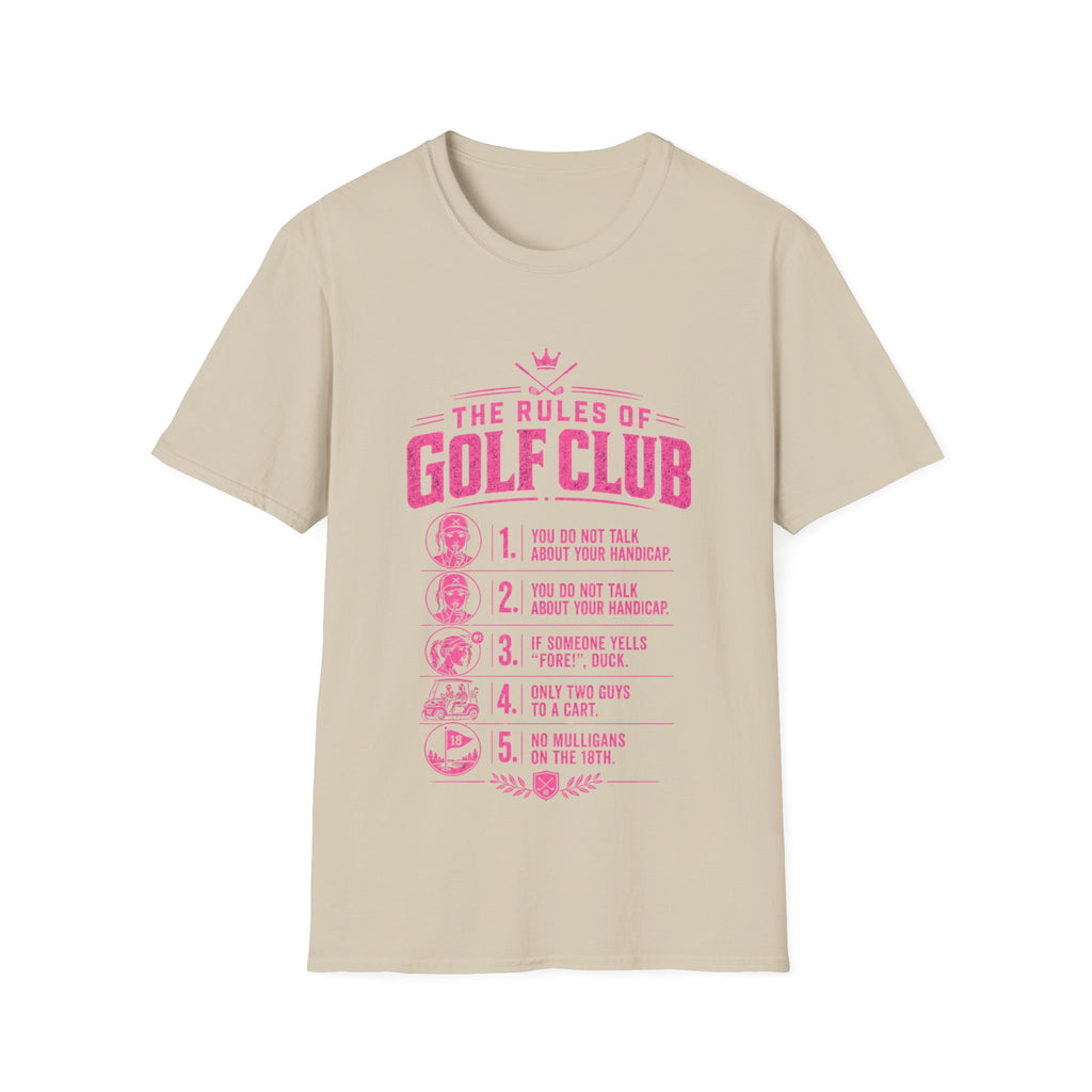 The Rules of Golf Club Pink