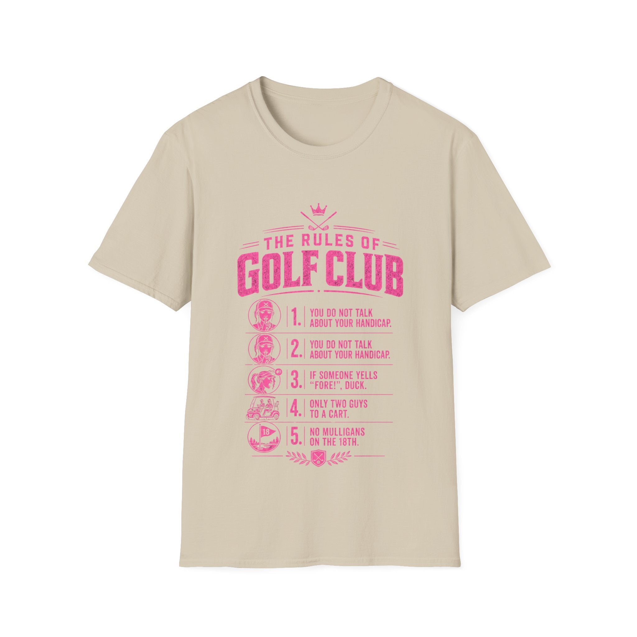 The Rules of Golf Club Pink