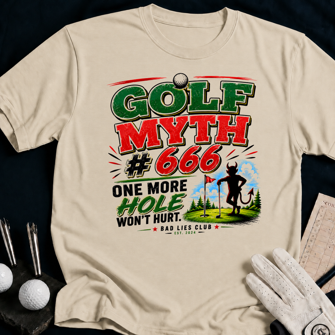 Golf Myth 666, One More Hole. - sand