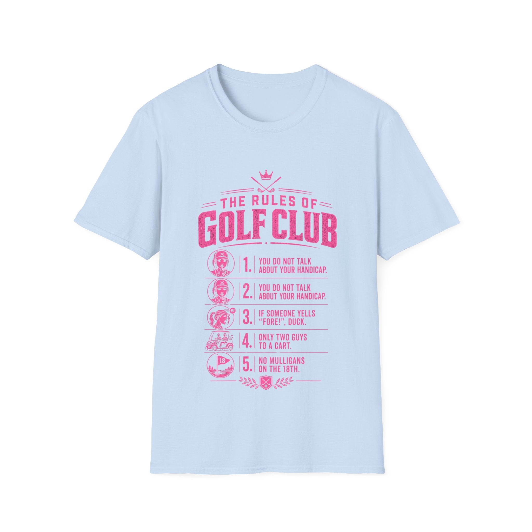 The Rules of Golf Club Pink