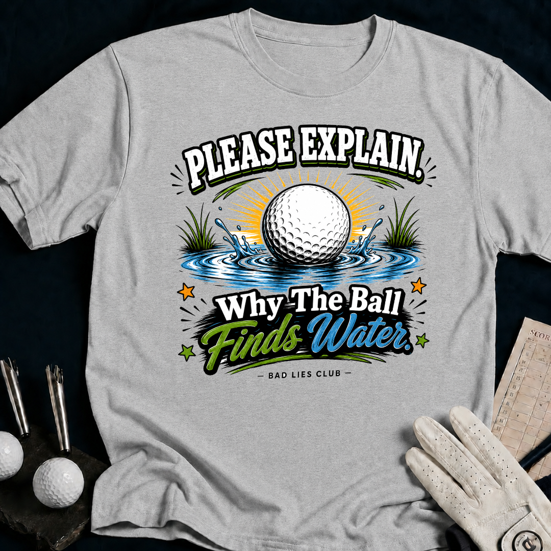Please Explain. Why The Ball Finds Water. - sport_grey