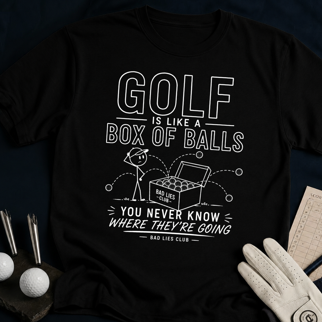 Golf Is Like a Box of Balls