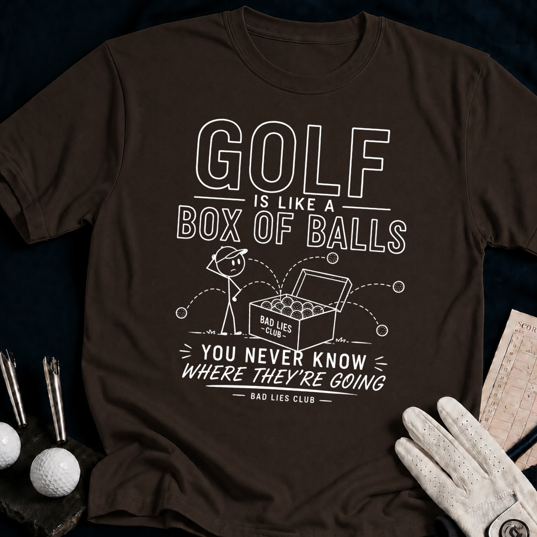 Golf Is Like a Box of Balls