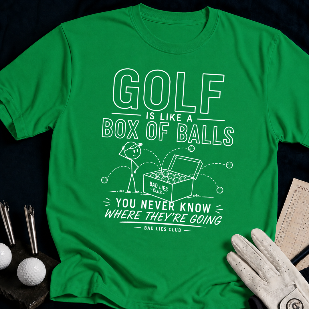 Golf Is Like a Box of Balls