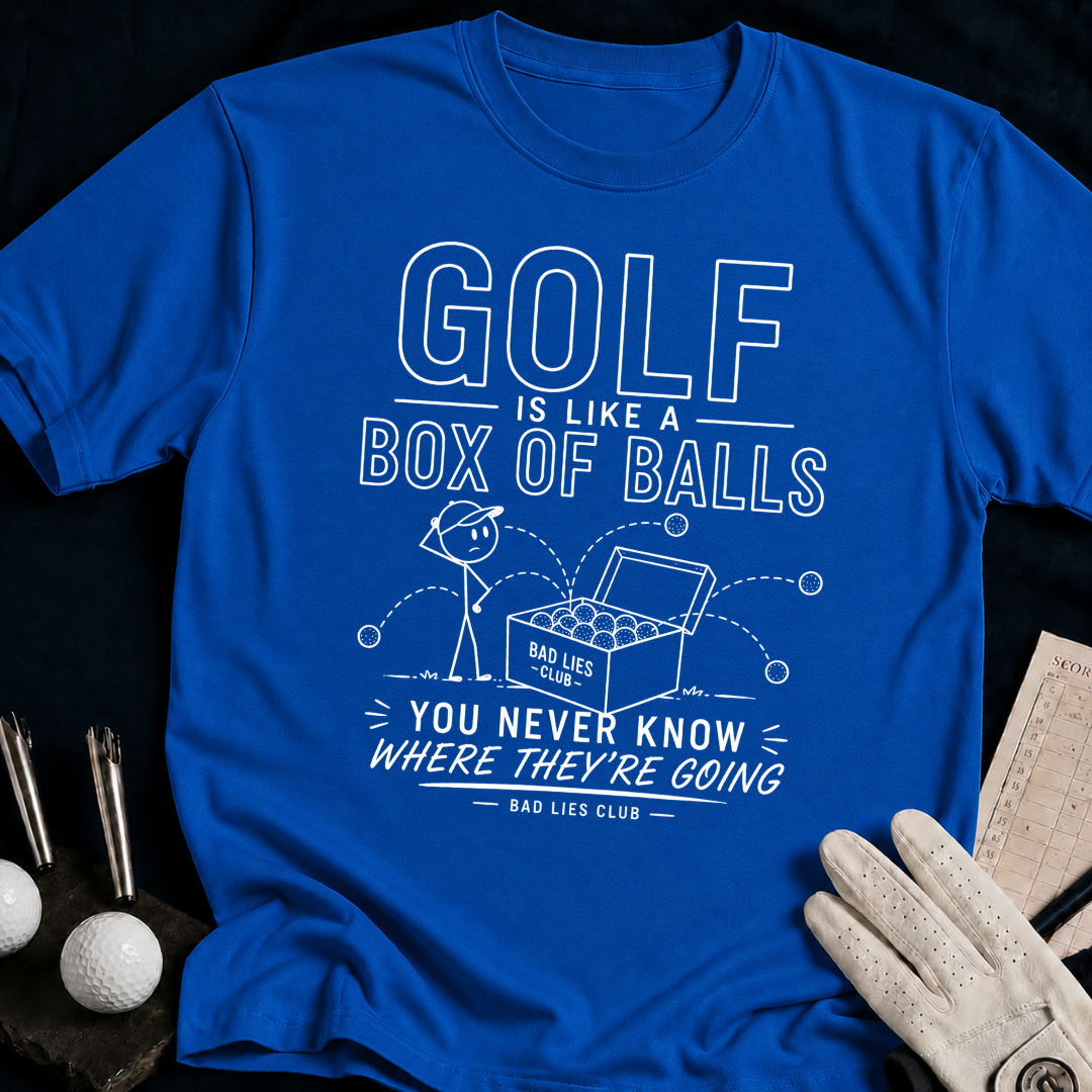 Golf Is Like a Box of Balls