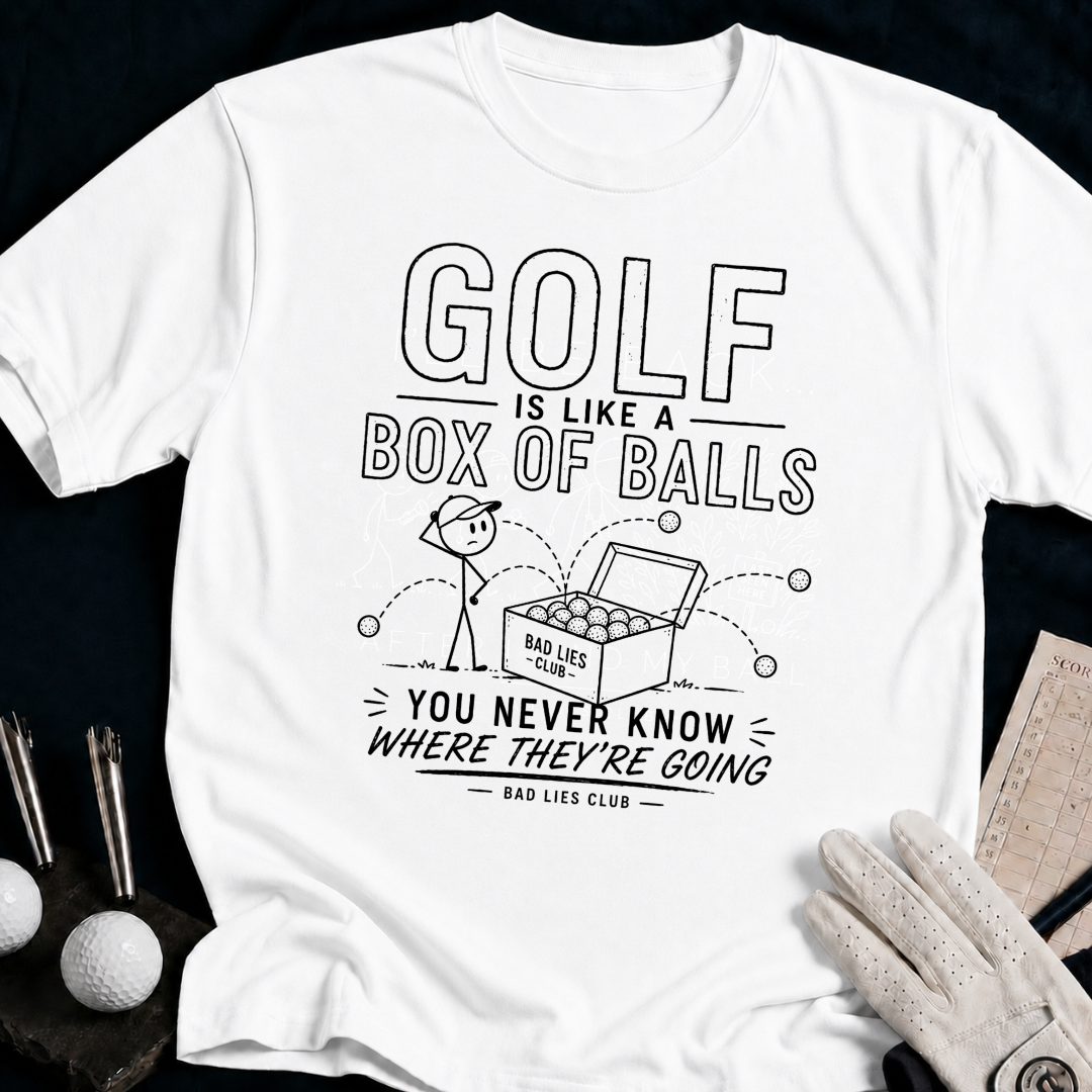 Golf Is Like a Box of Balls