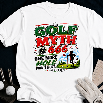 Golf Myth 666, One More Hole. - white