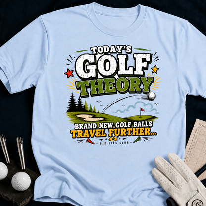 Todays Golf Theory, Brand New Golf Balls. - light_blue