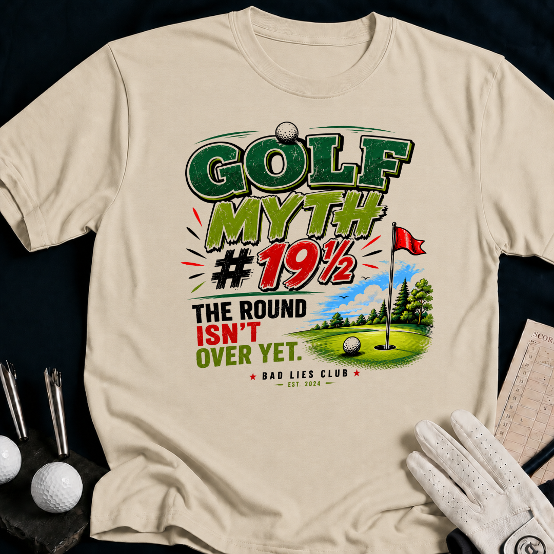 Golf Myth 19 and a Half The Round Isn't Over Yet - sand